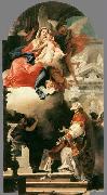TIEPOLO, Giovanni Domenico The Virgin Appearing to St Philip Neri 1740 USA oil painting artist